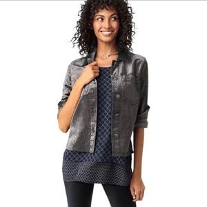 Cabi Tuesday Topper button up jacket size Med #3730